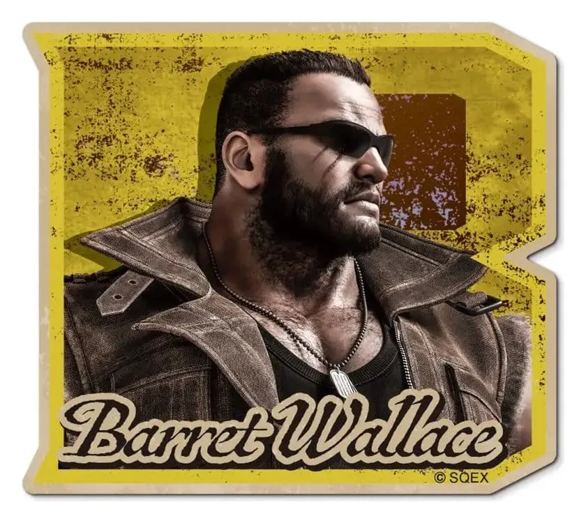 Final Fantasy VII Remake Character Sticker Barret Wallace